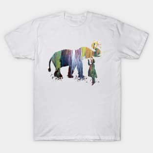 Elephant and child T-Shirt